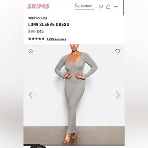 SKIMS Soft Lounge Dress
